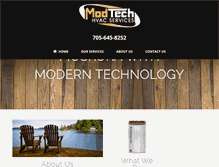 Tablet Screenshot of modtechmuskoka.com